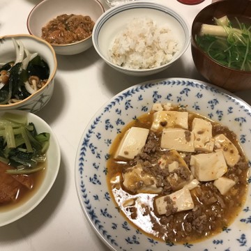 20190911 麻婆豆腐定食