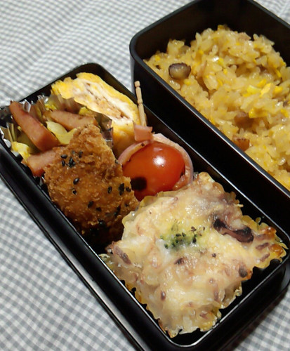グラタン弁当 2013.10.22