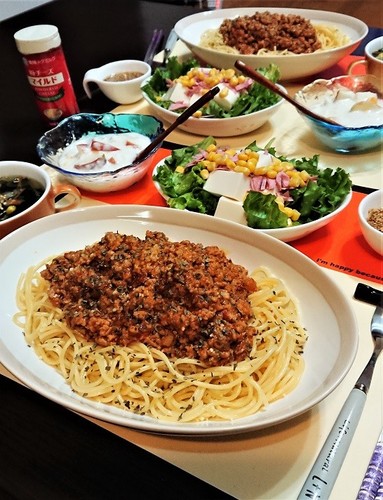 我が家の食卓~休日ランチ(^^♪~