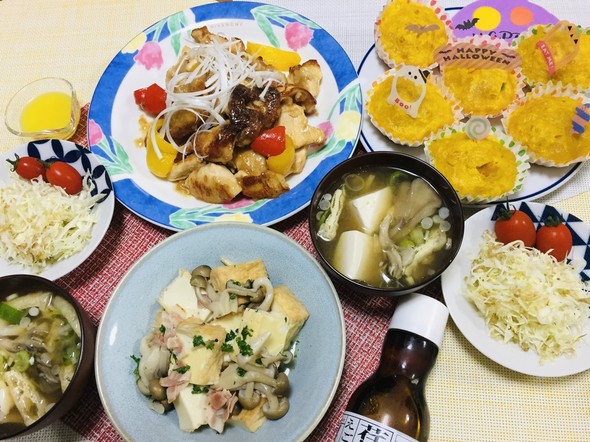 簡単!鶏むね肉の甘酢煮☆10/29お夕飯