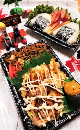 息子弁当(^^♪