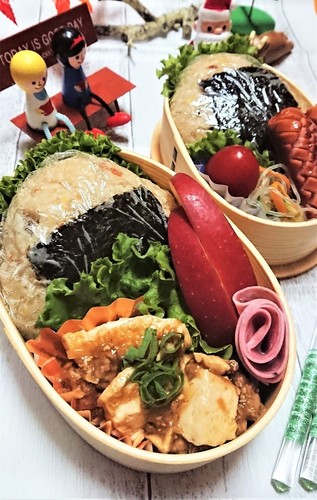 息子弁当(^^♪