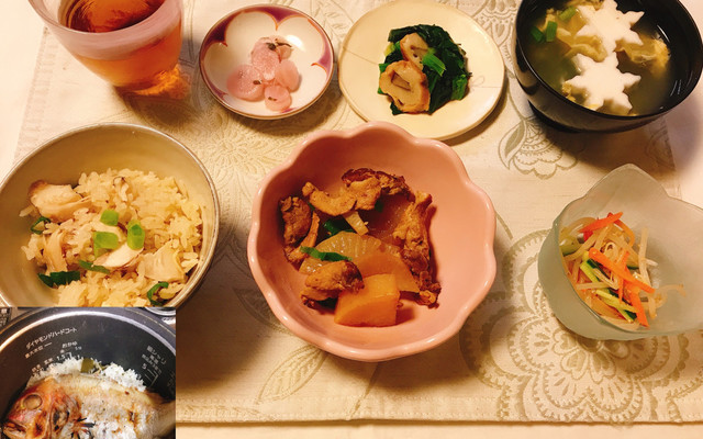 鯛めし 炊飯器の献立 クックパッド 簡単おいしいみんなのレシピが344万品