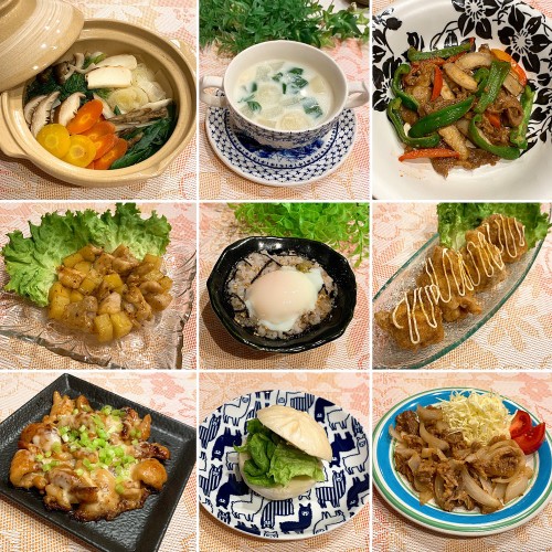 ごぼうとピーマン☆豚バラの炒め物で晩御飯