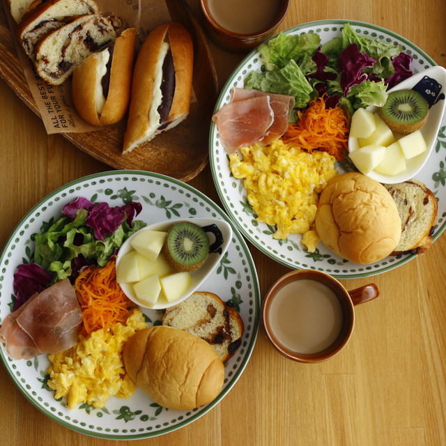 休日パン朝食 By ガメコ クックパッド みんながのせた献立