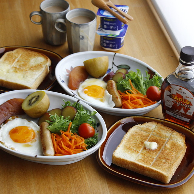 休日パン朝食 By ガメコ クックパッド みんながのせた献立