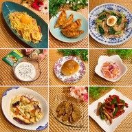 白味噌カルボナーラ＆小松菜クリームパスタ