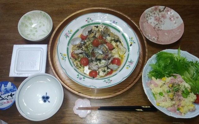 チヌ 黒鯛 のアクアパッツァ洋風定食 By フラダンス17 クックパッド みんながのせた献立