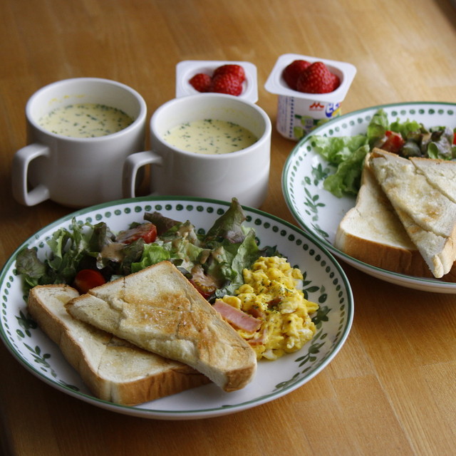休日パン朝食 By ガメコ クックパッド みんながのせた献立