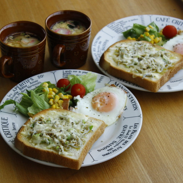 休日パン朝食 By ガメコ クックパッド みんながのせた献立