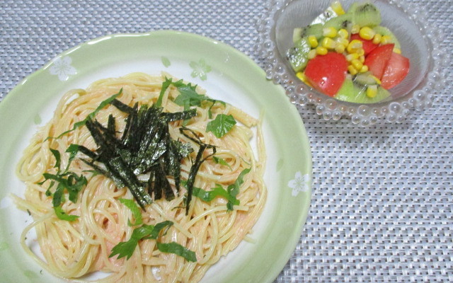 明太子 パスタ サラダの献立 クックパッド 簡単おいしいみんなのレシピが341万品