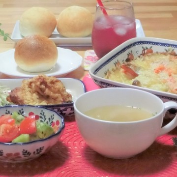 ♡銀鮭とじゃが芋のミルクグラタンで夕ご飯
