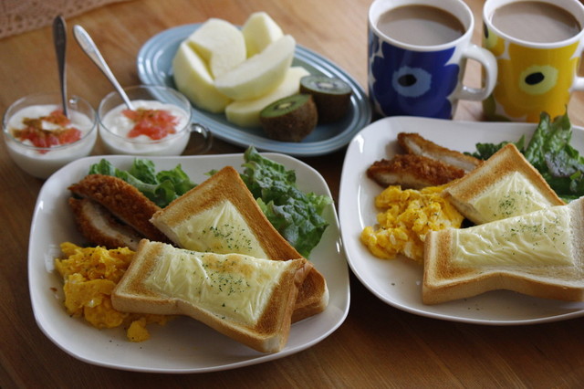 休日パン朝食 By ガメコ クックパッド みんながのせた献立