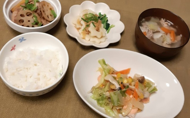 鮭ちゃんちゃん焼きの献立 クックパッド 簡単おいしいみんなのレシピが354万品