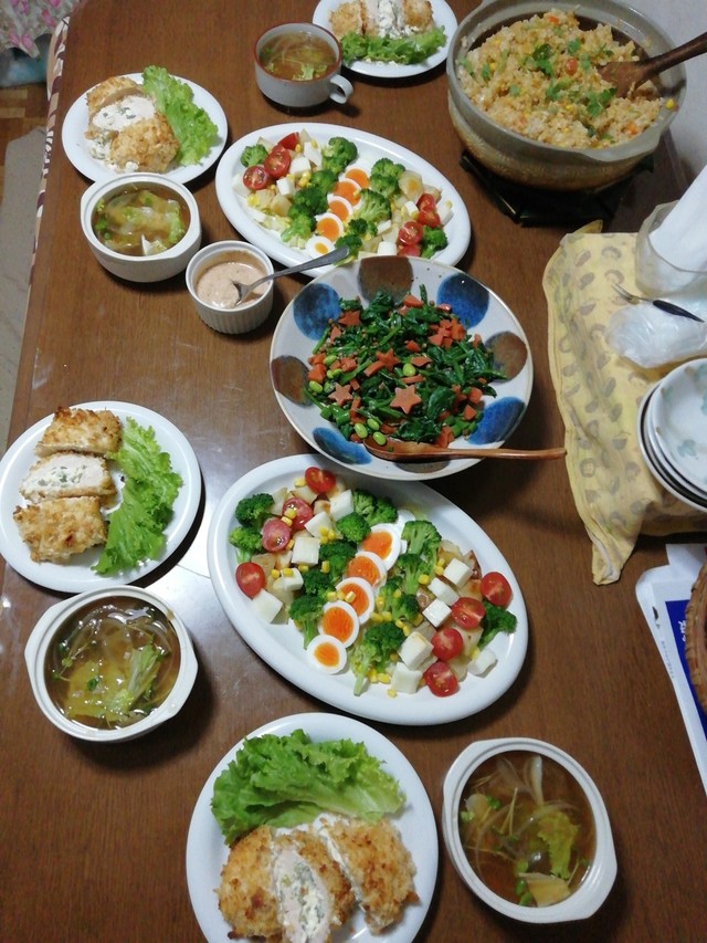 チキン爆弾焼き 春２ By あ ちゃん家の食卓 クックパッド みんながのせた献立