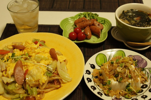 たまには焼うどんの晩ご飯 By Tink クックパッド みんながのせた献立