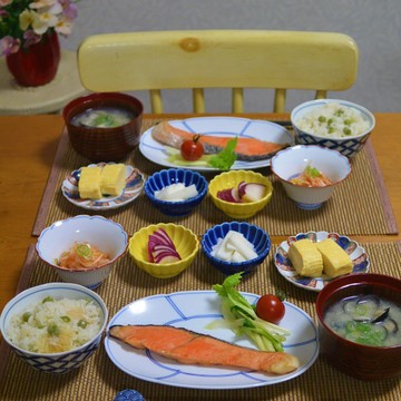 21.05.16(日)豆ごはん＆焼き魚♬