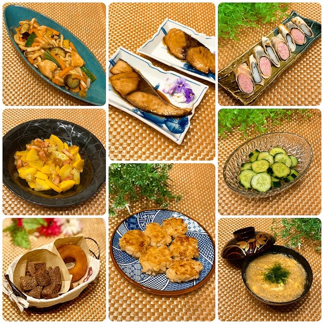 鰤の照り焼き フワフワ鶏つくね風で晩ご飯 By なつき ミ クックパッド みんながのせた献立