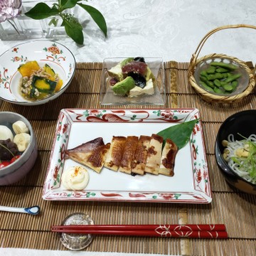 毎日の献立♪（和食・・イカ焼き）