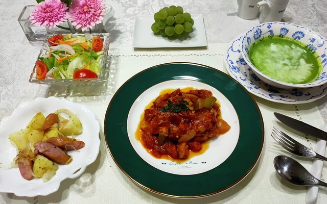 鶏肉 なす トマト煮の献立 クックパッド 簡単おいしいみんなのレシピが360万品