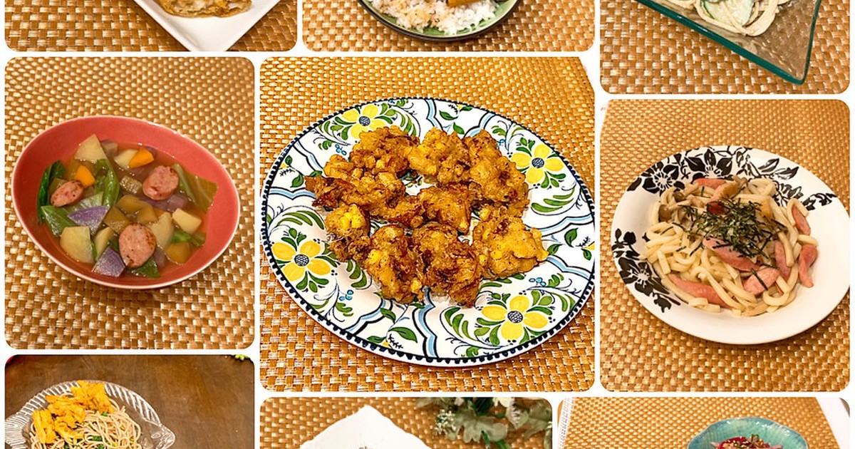 とりむね肉とコーンのかき揚げ で晩ご飯 by なつき☆ミ [クックパッド] みんながのせた献立 とりむね肉とコーンのかき揚げ で晩ご飯 by... 