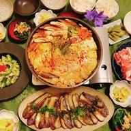 キムチ鍋と夏野菜の日