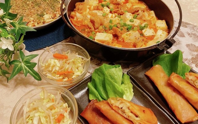野菜春巻きの献立 【クックパッド】 簡単おいしいみんなのレシピ