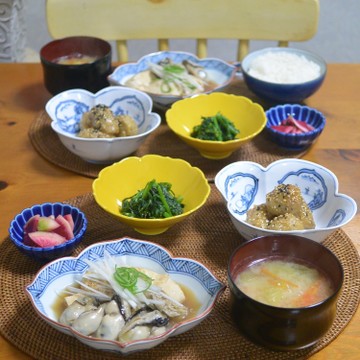 23.01.23(月)牡蠣と焼き豆腐♬