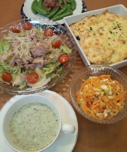 日曜日はお野菜たっぷり♡ビタミンチャージ