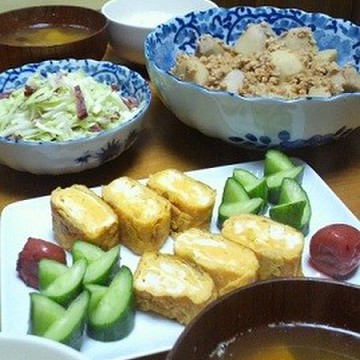 13.02.03(日)里芋と鶏ひき肉煮物
