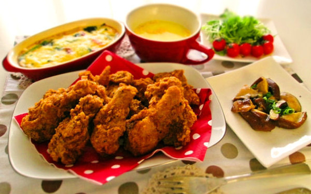 クリスマス フライドチキンの献立 クックパッド 簡単おいしいみんなのレシピが376万品