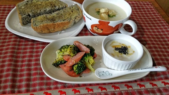 休日の朝ごパン3
