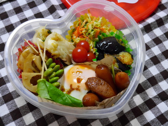 わくわくしちゃう♬ウィンナー丼弁当♥