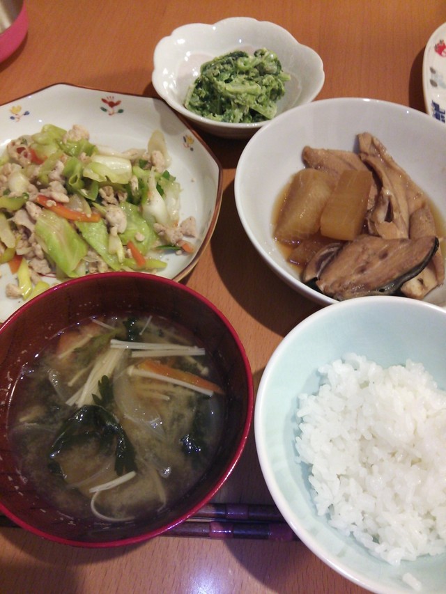 和食 ブリ 大根 寒 瓜連