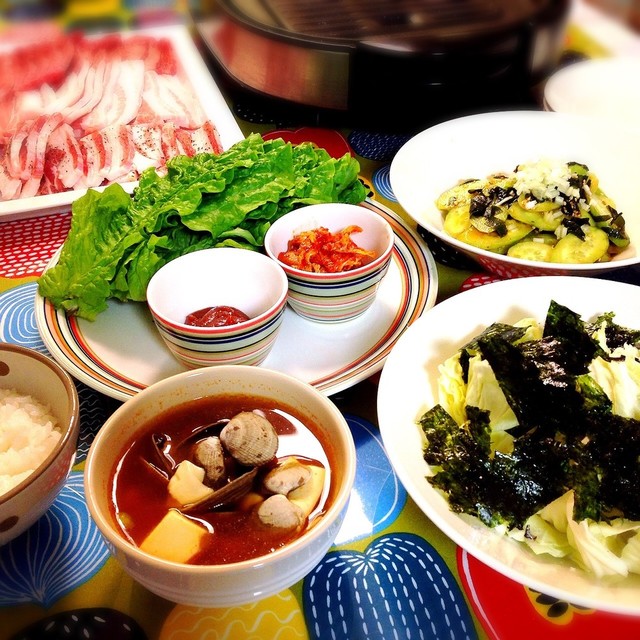 韓国料理で幸せな夜ごはん By ふなここ クックパッド みんながのせた献立