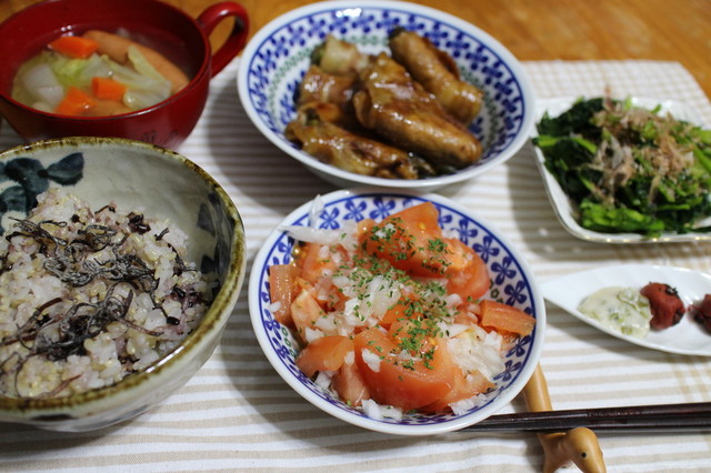 夕飯に野菜たっぷり ヘルシーご飯 By ぽにえ クックパッド みんながのせた献立