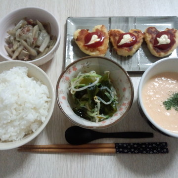 エビポテトの夜ご飯♡
