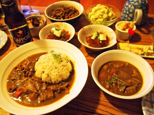 カレーの日の献立17