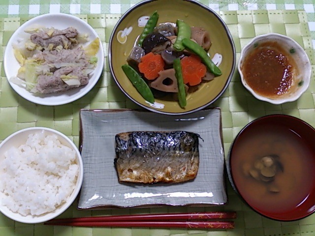 筑前煮と塩サバ定食 By ととろ めい クックパッド みんながのせた献立