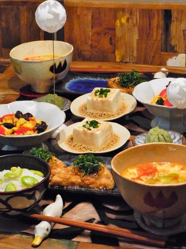 和風?中華風?な晩ごはん