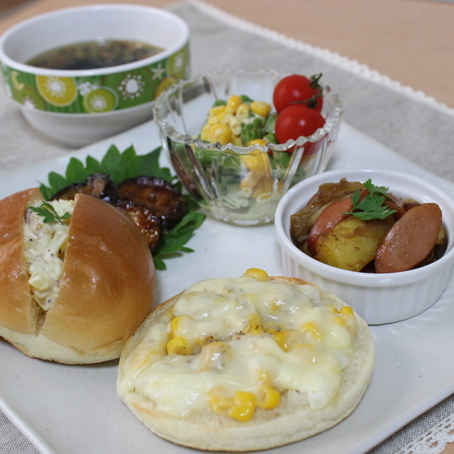 パンが食べたい日の夕食ワンプレート By ガメコ クックパッド みんながのせた献立