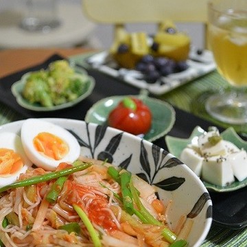 14.07.14(月)ビビンバ素麺…★