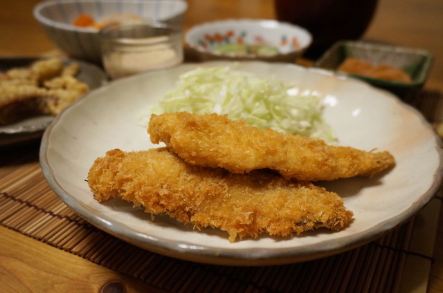 夕食 アジフライ定食 By ゆうゆう0310 クックパッド みんながのせた献立