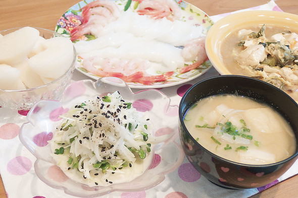 暑いよ~(ーー;)さっぱり頂きました♬