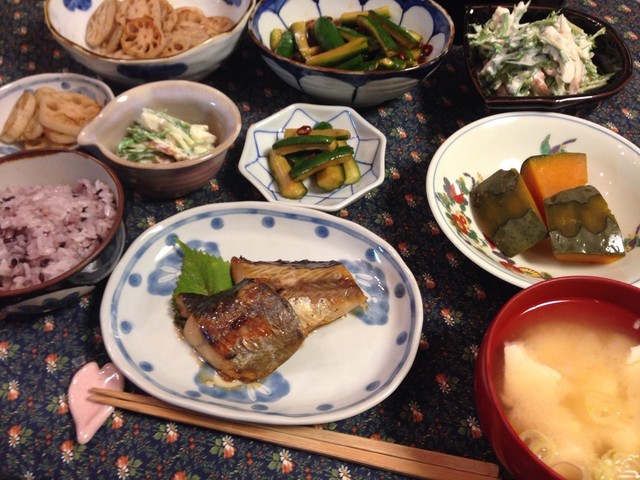 和のごはん 鰆の照り焼きと副菜たくさん By Makisora クックパッド みんながのせた献立