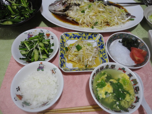 ☆お魚メインの中華☆