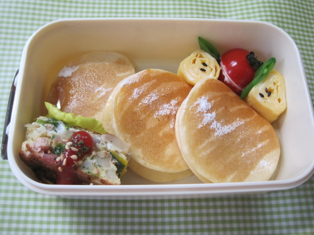 幼稚園児 パンケーキのお弁当 By すずゆー クックパッド みんながのせた献立