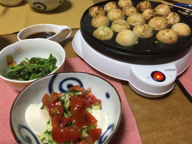 ５月８日 たこ焼きパーティーな夕ご飯 By 毎日楽しい クックパッド みんながのせた献立