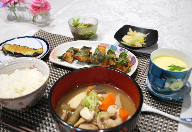 Mielleの献立 けんちん汁で晩御飯 By Mielle クックパッド みんながのせた献立