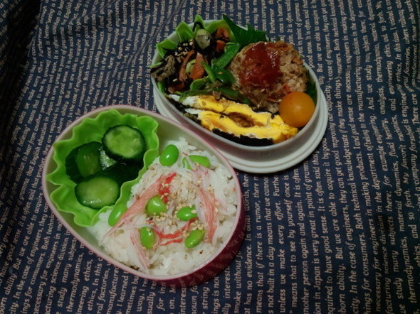 今日のお弁当*